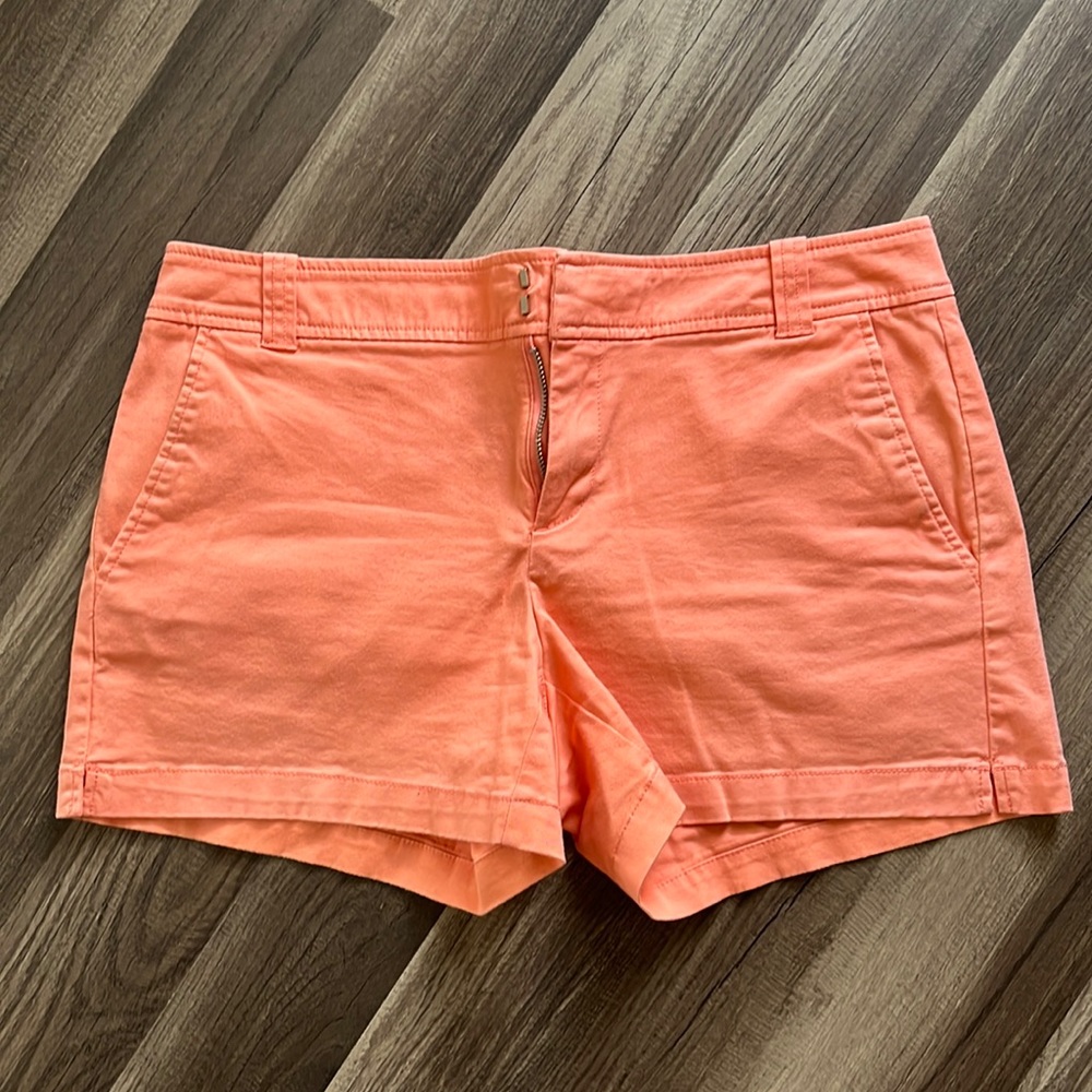 New York and Company orange/coral shorts